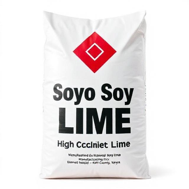 Soyo Soyo Hydrated Lime 50kg bag with diamond logo